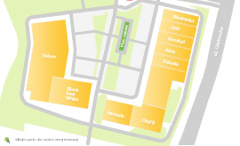 Plan centrum - Park handlowy Zielony Targówek - niedaleko Centrum Handlowe Atrium Targówek.