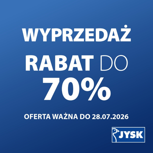 JYSK  | Letnia wyprzedaż w JYSK trwa!