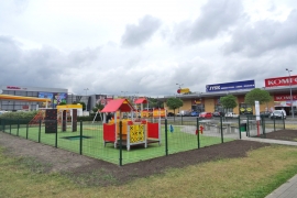 The new and safe playground in the Green Targowek