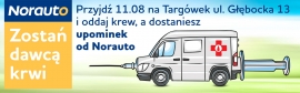 Norauto  | Zostań dawcą krwi