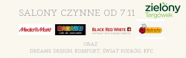 Salony czynne od 7.11