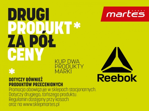 Martes Sport | Reebok products with special discount!